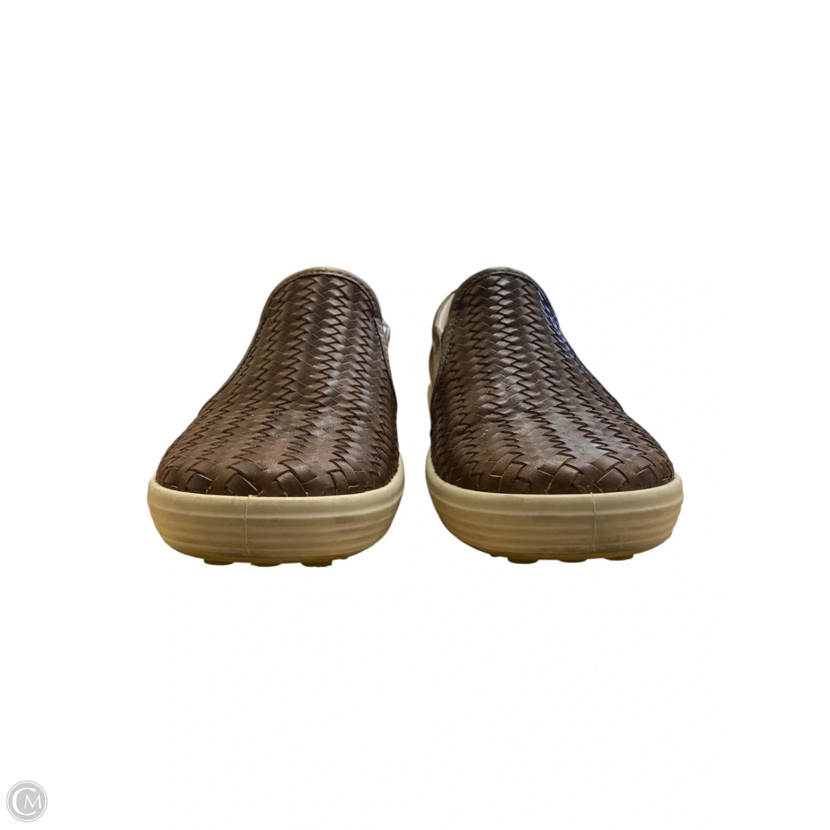 Shoes Flats By Ecco In Brown, Size: 5.5