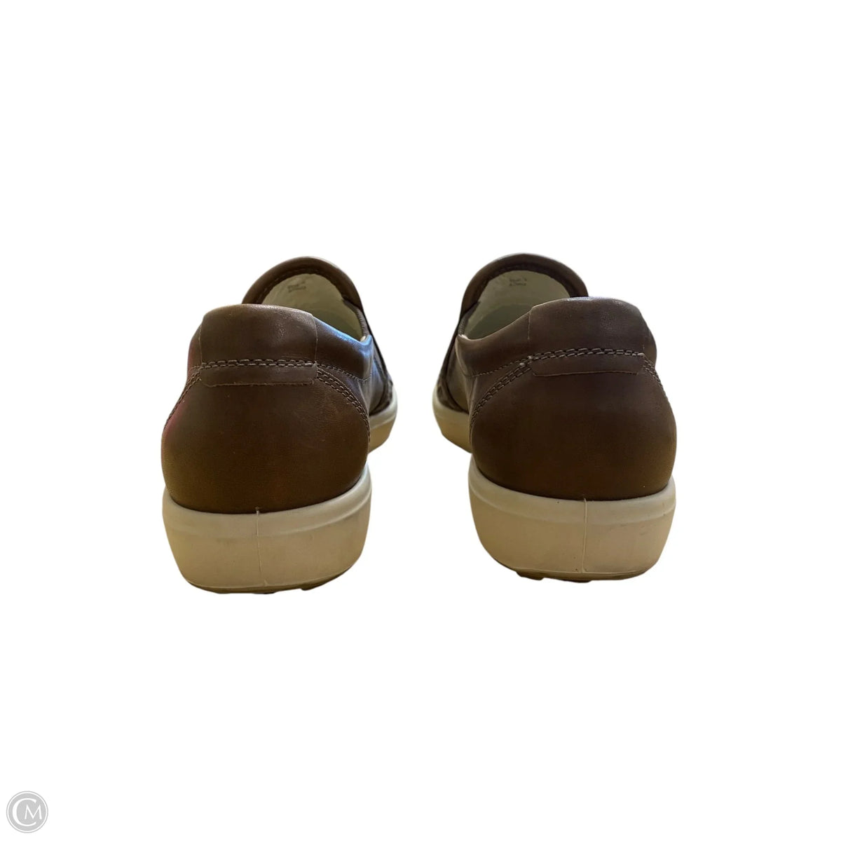 Shoes Flats By Ecco In Brown, Size: 5.5