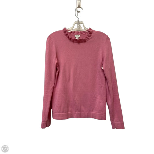 Top Long Sleeve By J. Crew In Pink, Size: Xs
