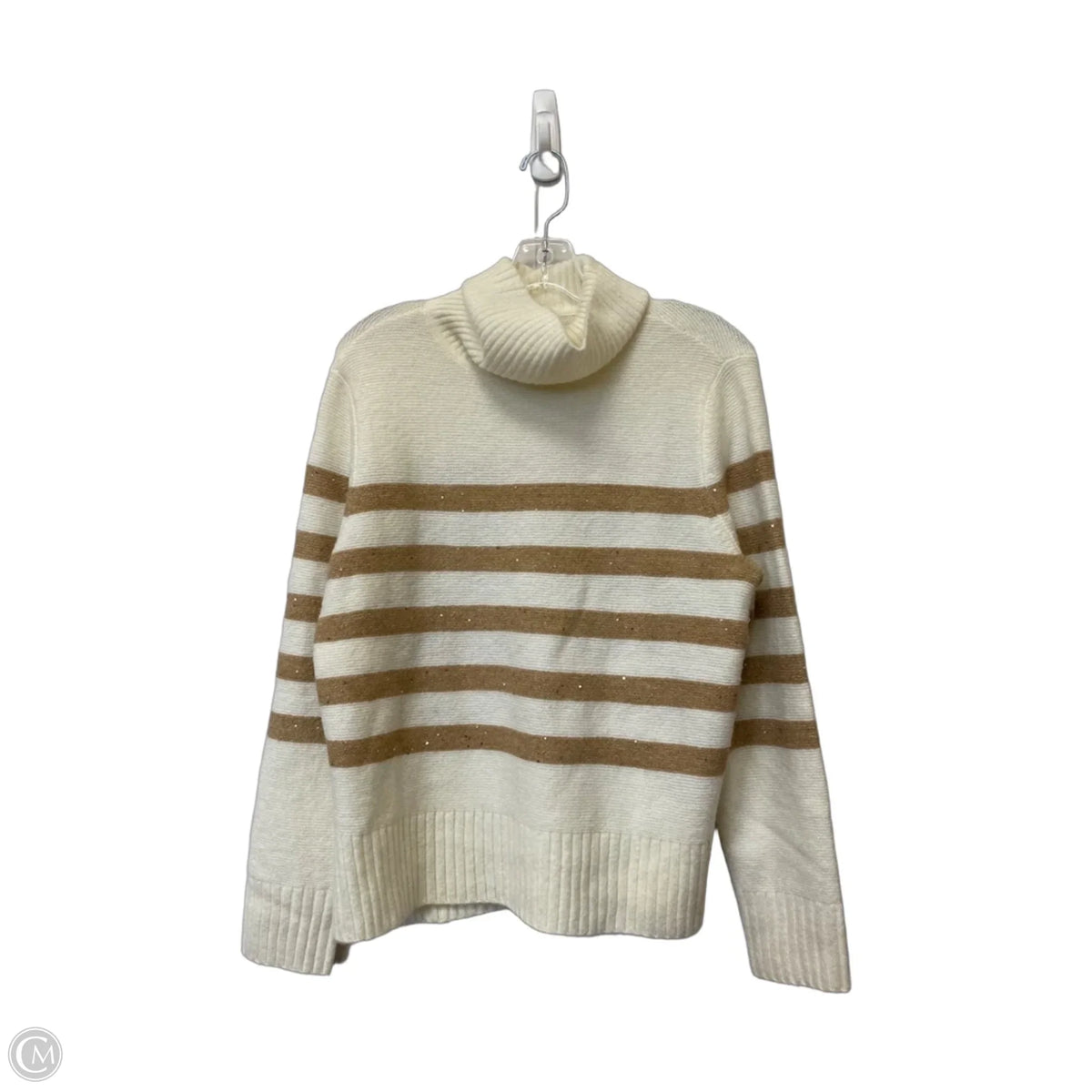 Sweater By Talbots In Cream, Size: M