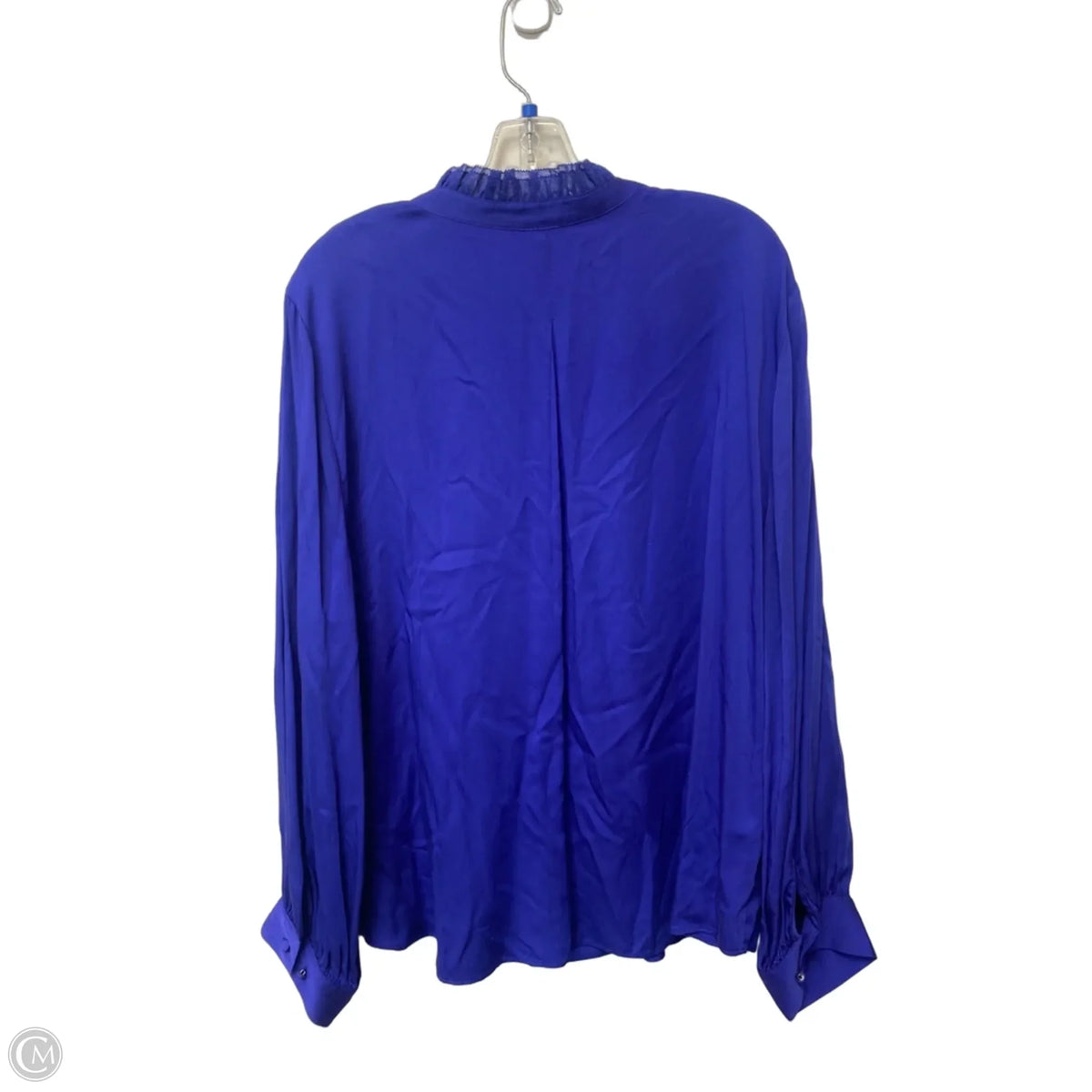 Top Long Sleeve By Chicos In Blue, Size: 4