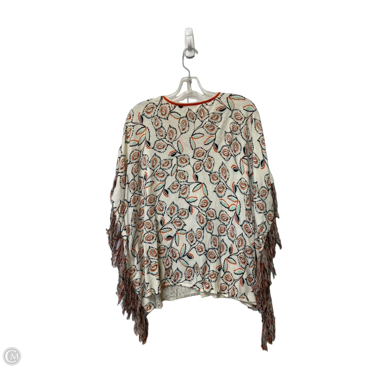 Shawl By Democracy In Orange, Size: S