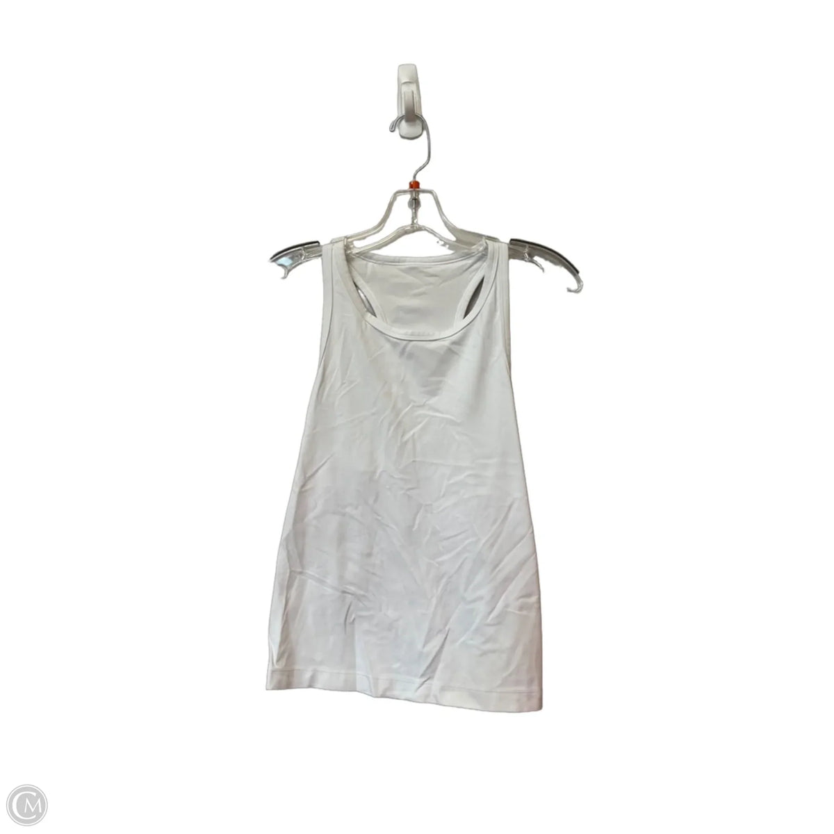 Athletic Tank Top By Lululemon In White, Size: M