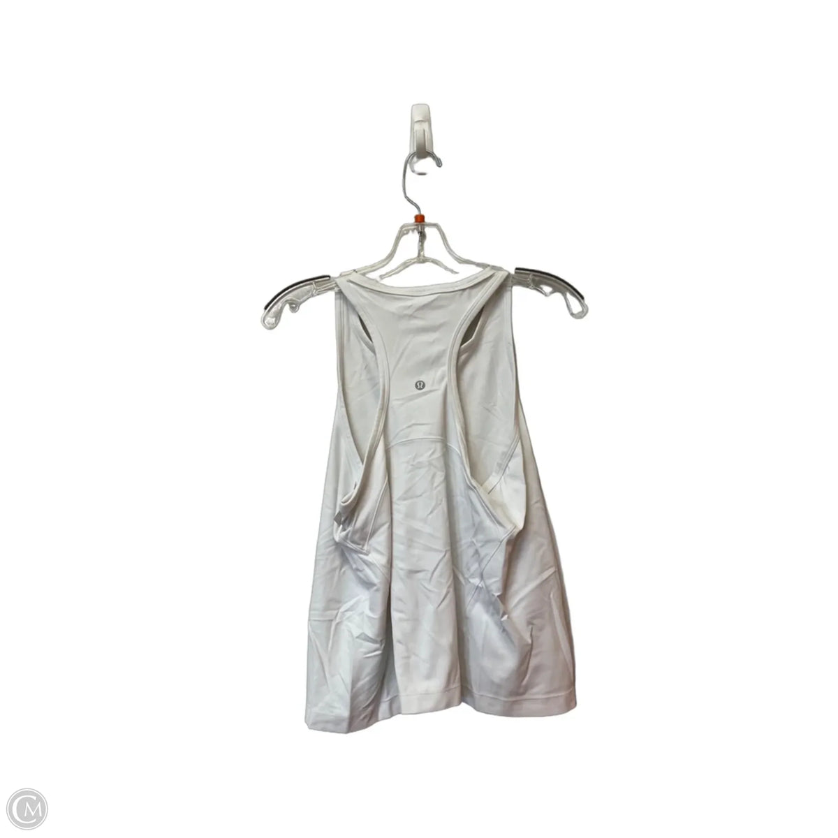 Athletic Tank Top By Lululemon In White, Size: M