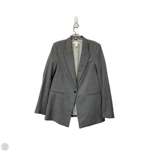 Blazer By H&m In Grey, Size: 8