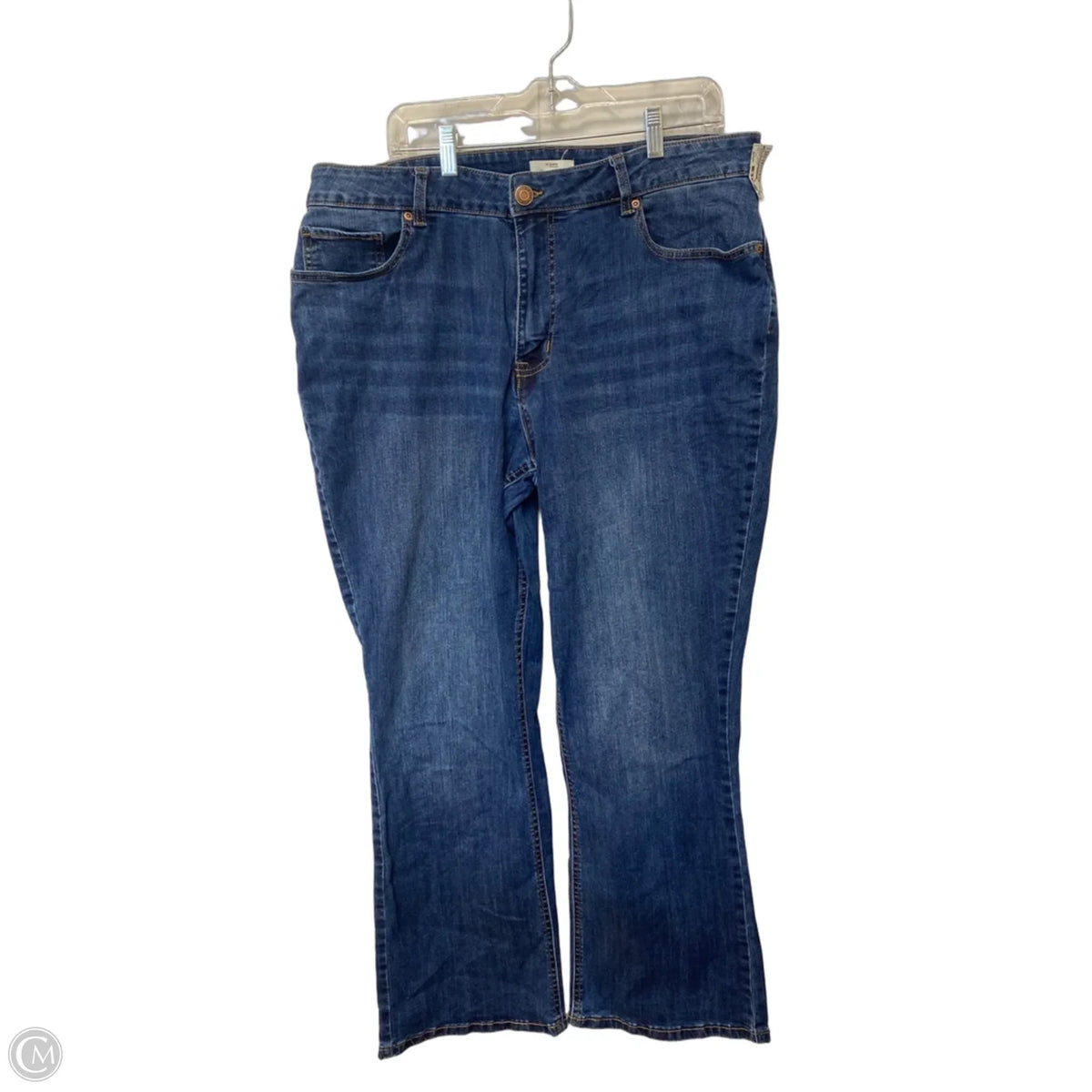 Jeans Boot Cut By Maurices In Blue Denim, Size: 20