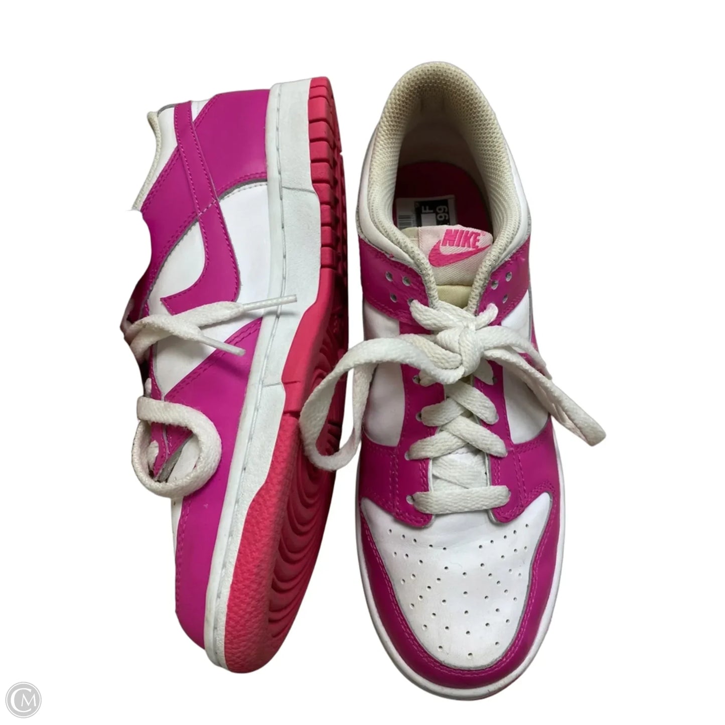 Shoes Athletic By Nike In Pink & White, Size: 5.5
