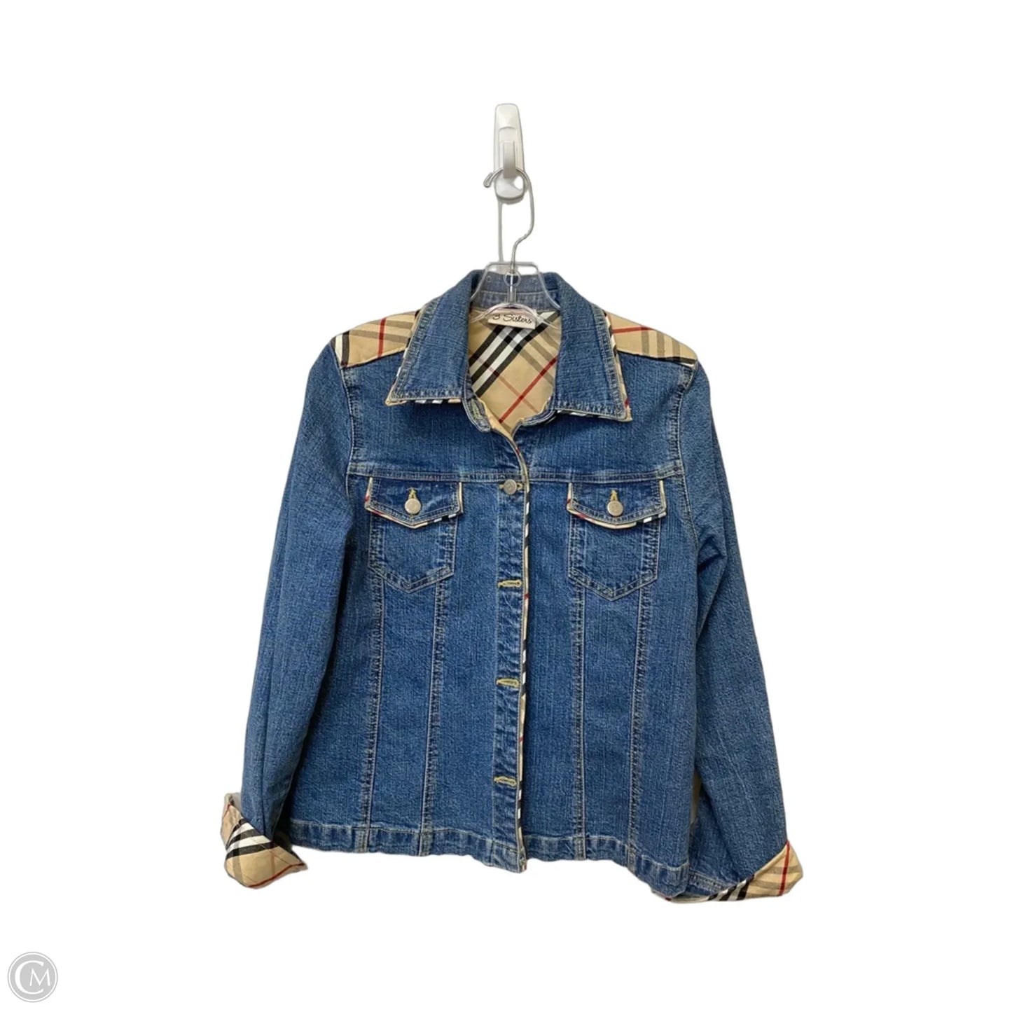 Jacket Denim By Cma In Blue Denim, Size: M