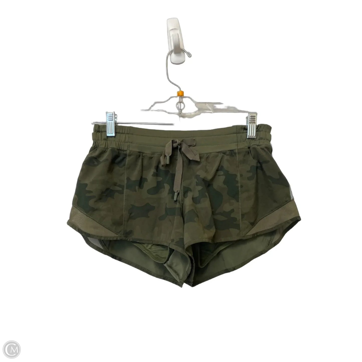 Athletic Shorts By Lululemon In Camouflage Print, Size: S