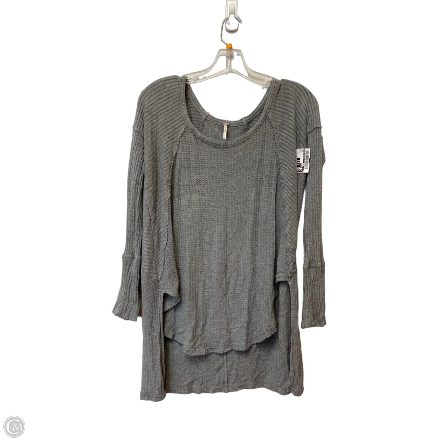 Top Long Sleeve By Free People In Grey, Size: S