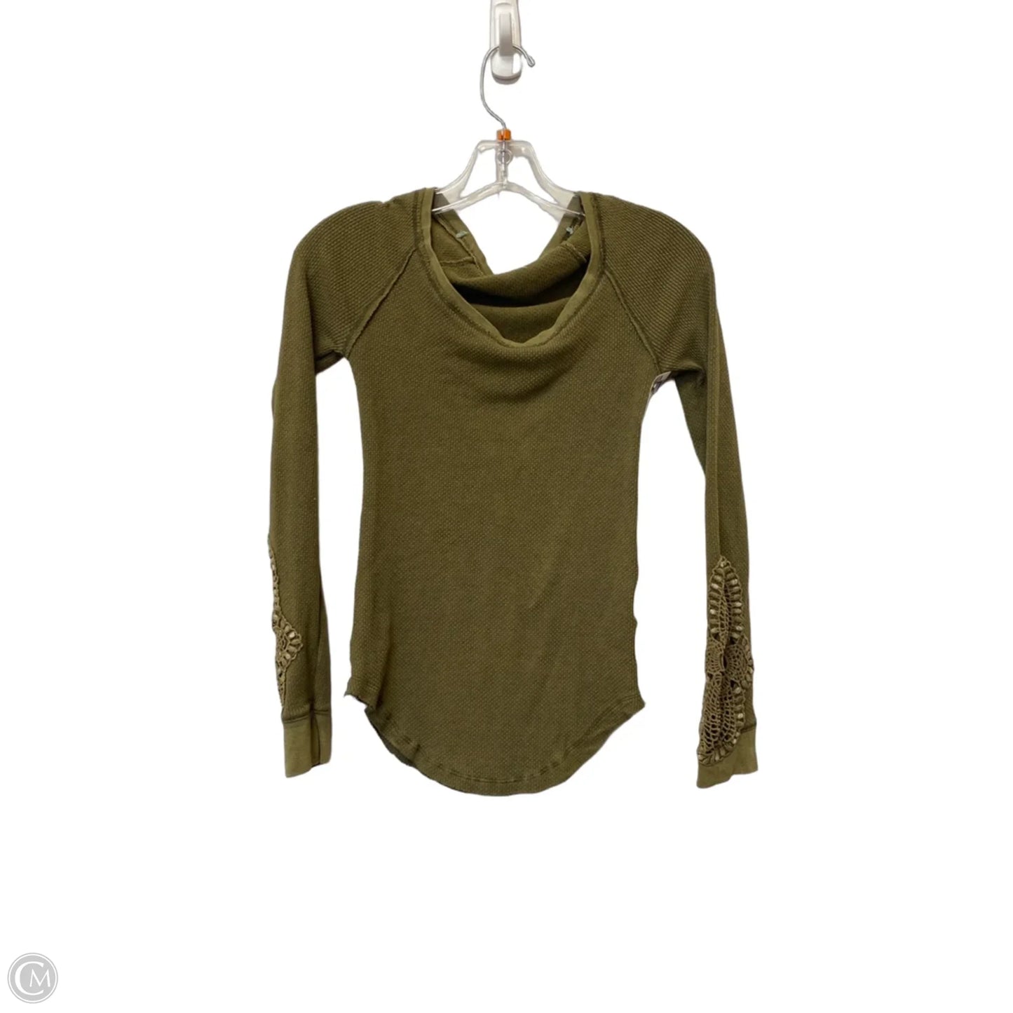 Top Long Sleeve By We The Free In Green, Size: S