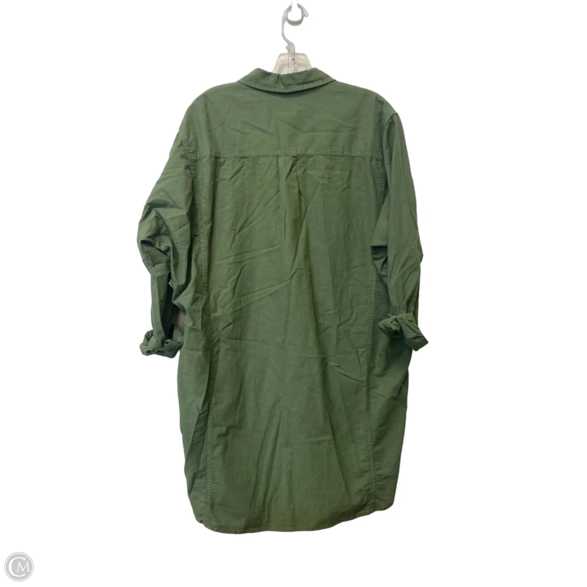 Top Long Sleeve By Universal Thread In Green, Size: M