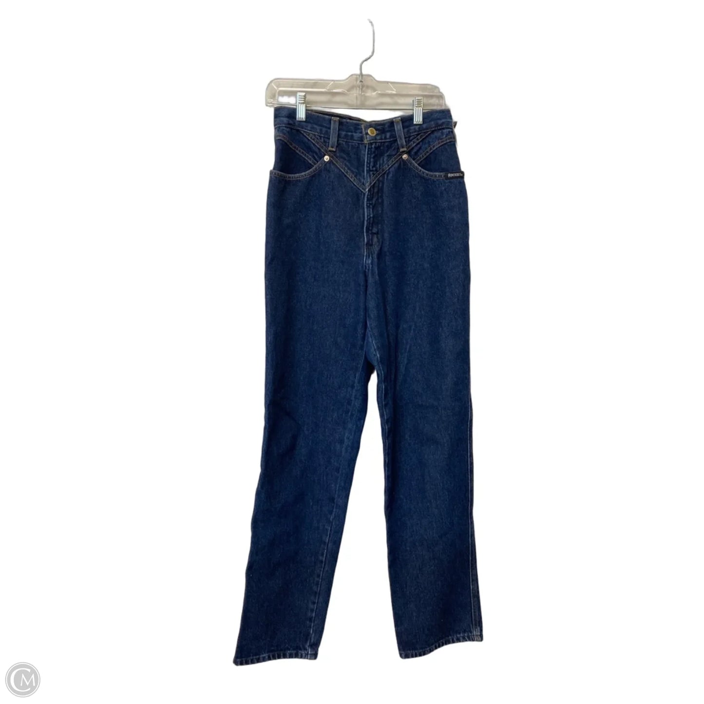 Jeans Straight By Cmb In Blue Denim, Size: 0