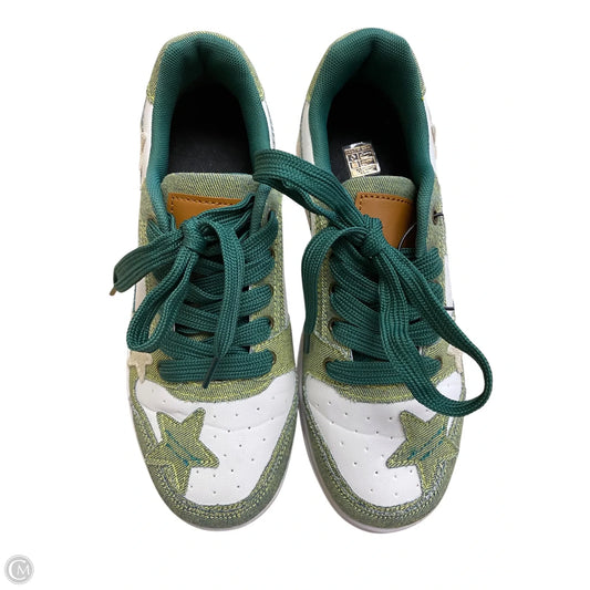 Shoes Flats By Clothes Mentor In Green, Size: 11