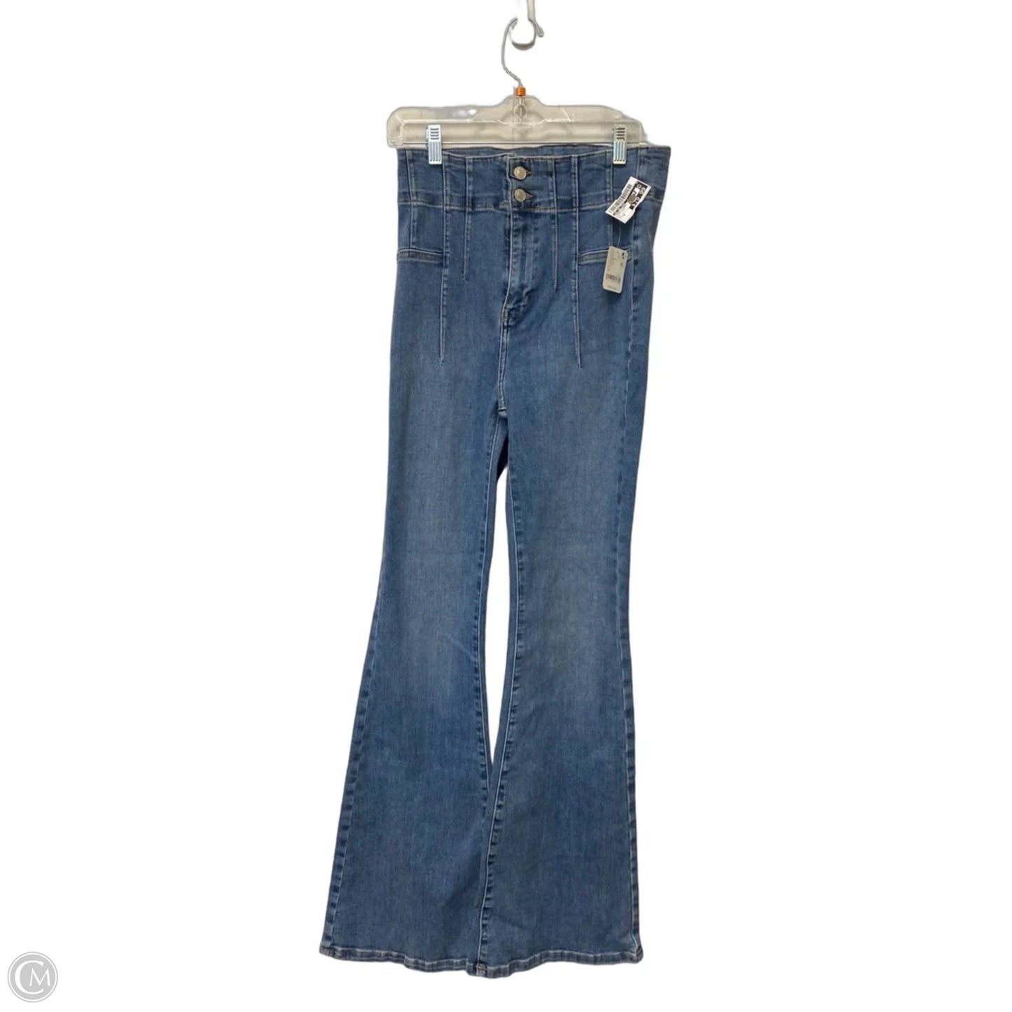 Jeans Flared By We The Free In Blue Denim, Size: M