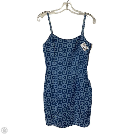 Dress Casual Short By Divided In Blue Denim, Size: S