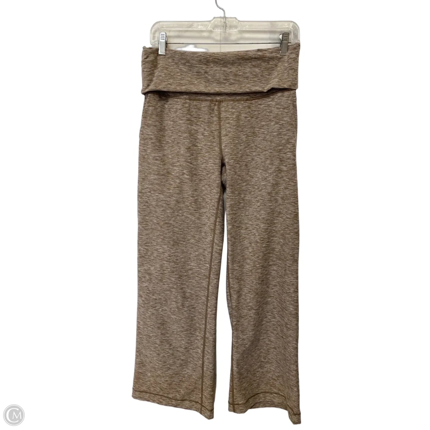 Athletic Leggings By Freely In Brown, Size: M