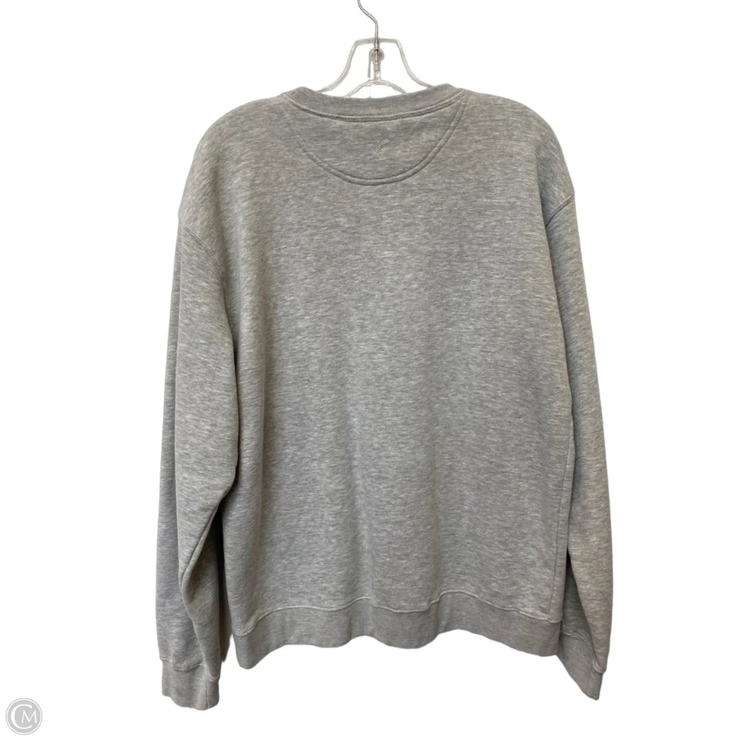 Sweater By Clothes Mentor In Grey, Size: L