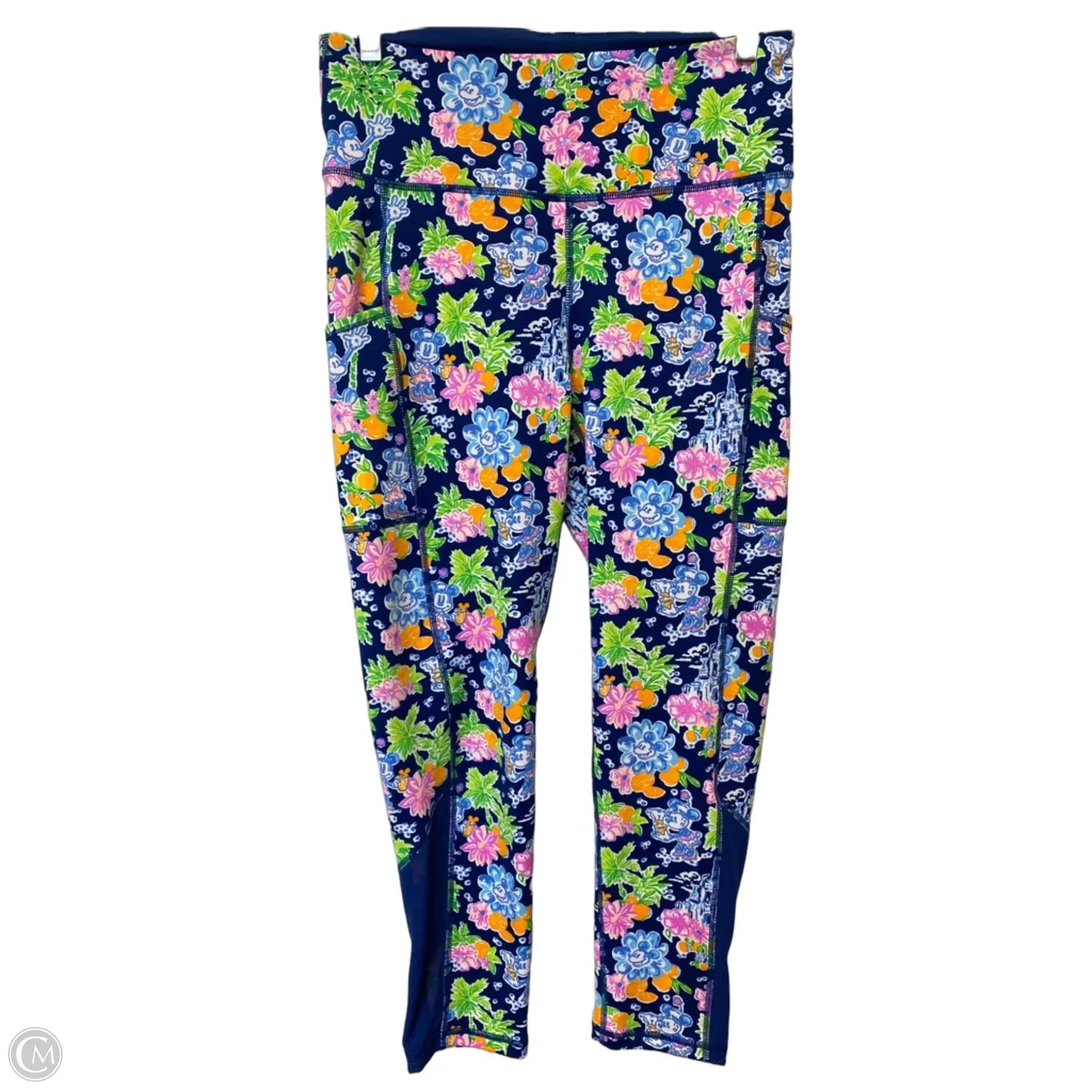 Pants Designer By Lilly Pulitzer In Floral Print, Size: M