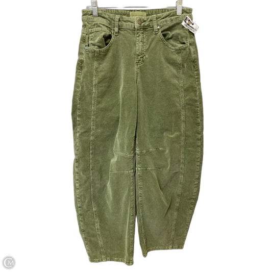 Pants Corduroy By Risen In Green, Size: 4