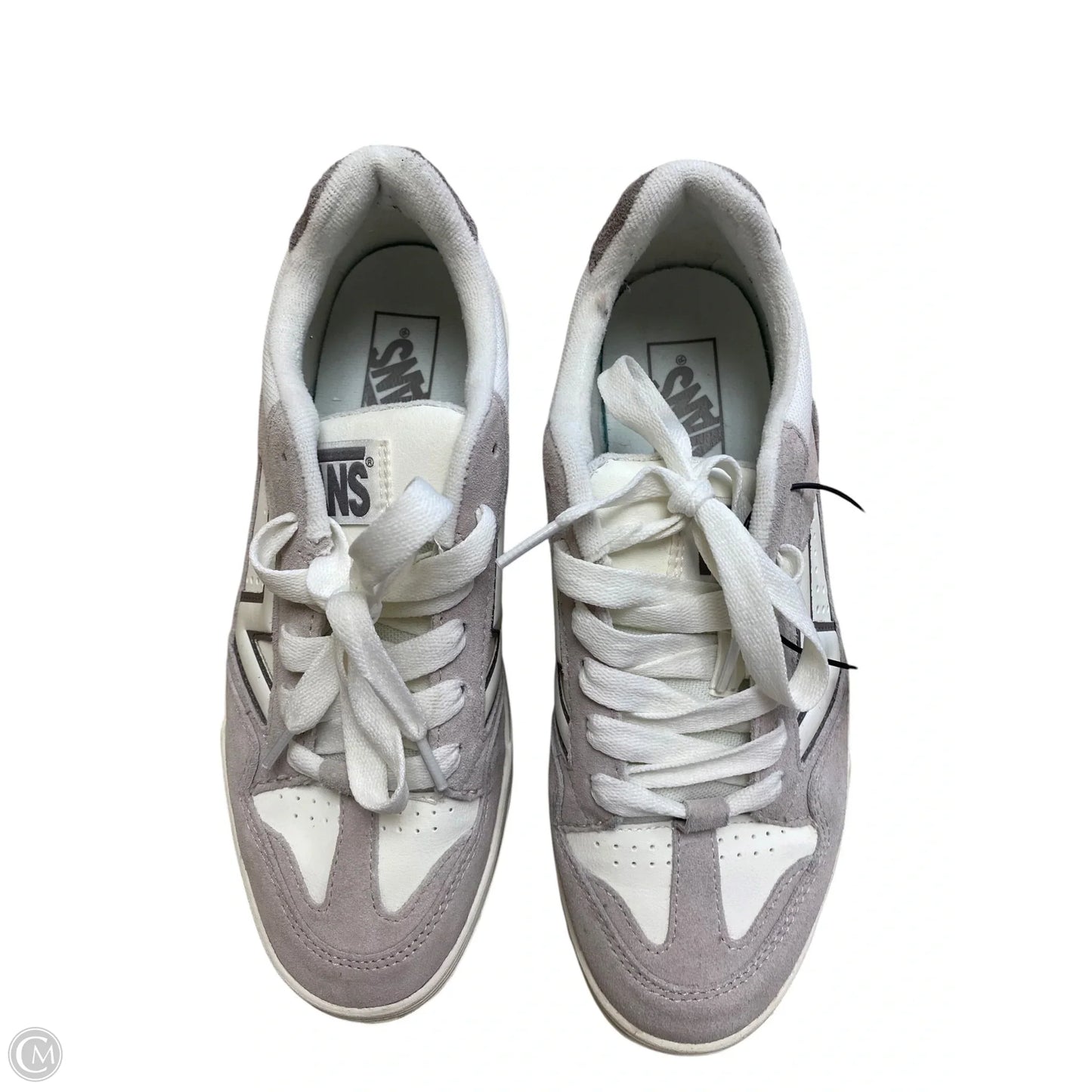 Shoes Athletic By Vans In Grey, Size: 10