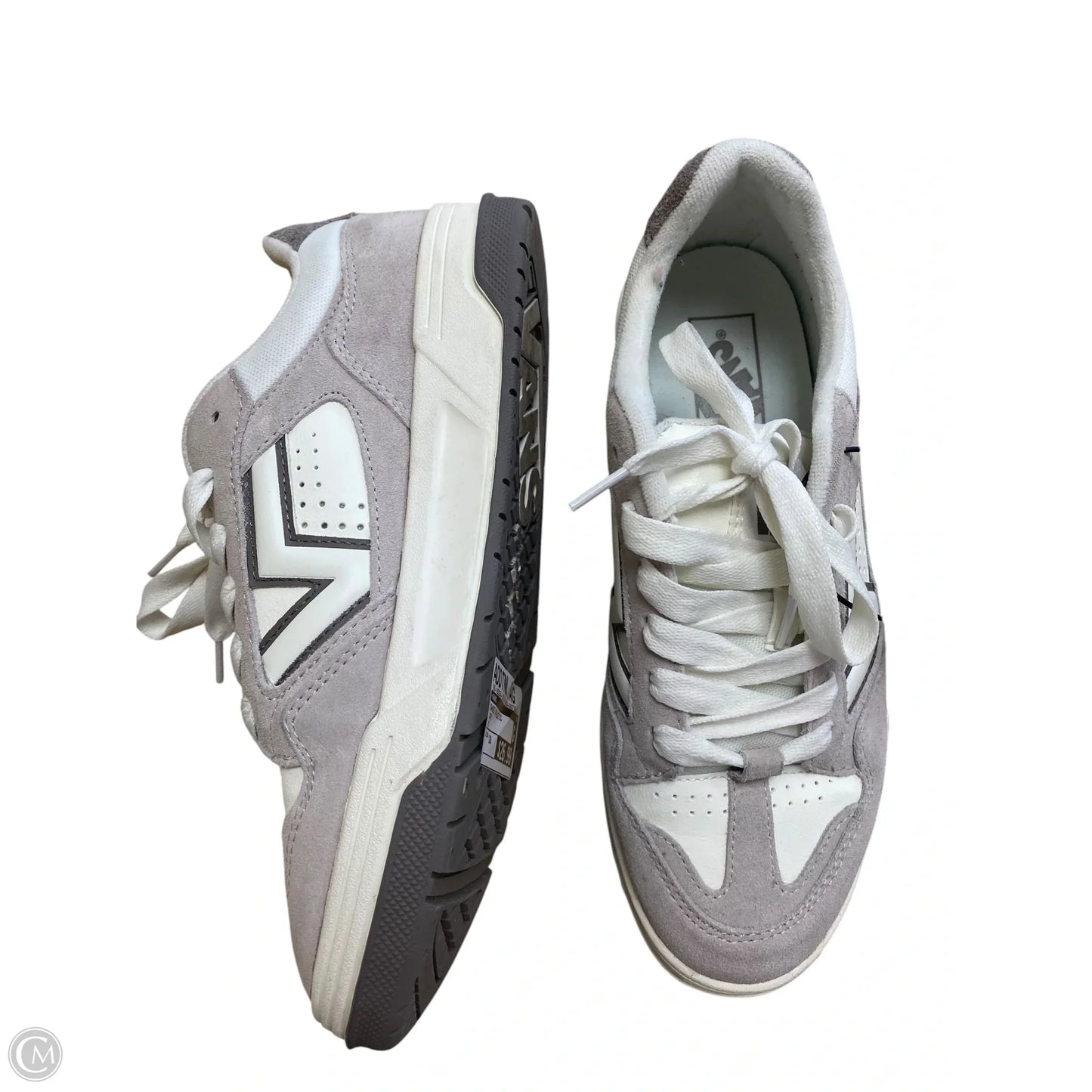 Shoes Athletic By Vans In Grey, Size: 10