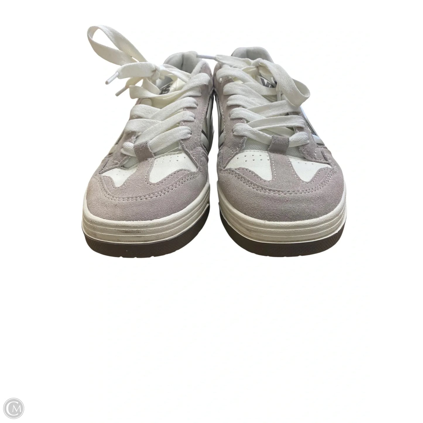 Shoes Athletic By Vans In Grey, Size: 10