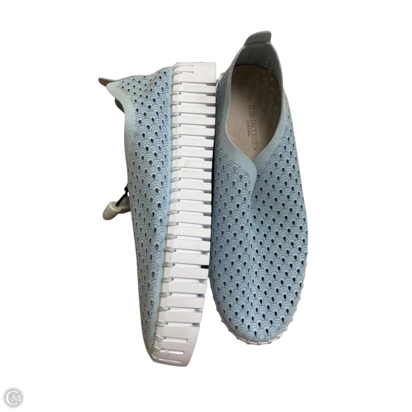 Shoes Flats By Clothes Mentor In Blue, Size: 8.5