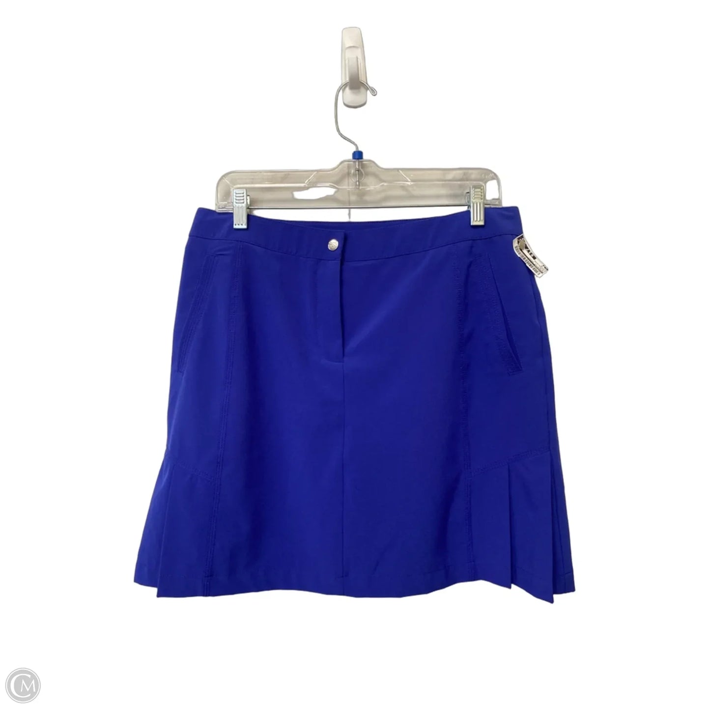 Athletic Skirt By Chicos In Blue, Size: 8