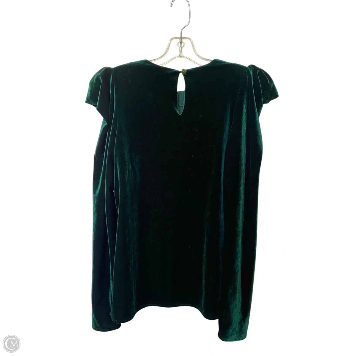 Top Long Sleeve By Do + Be In Green, Size: S
