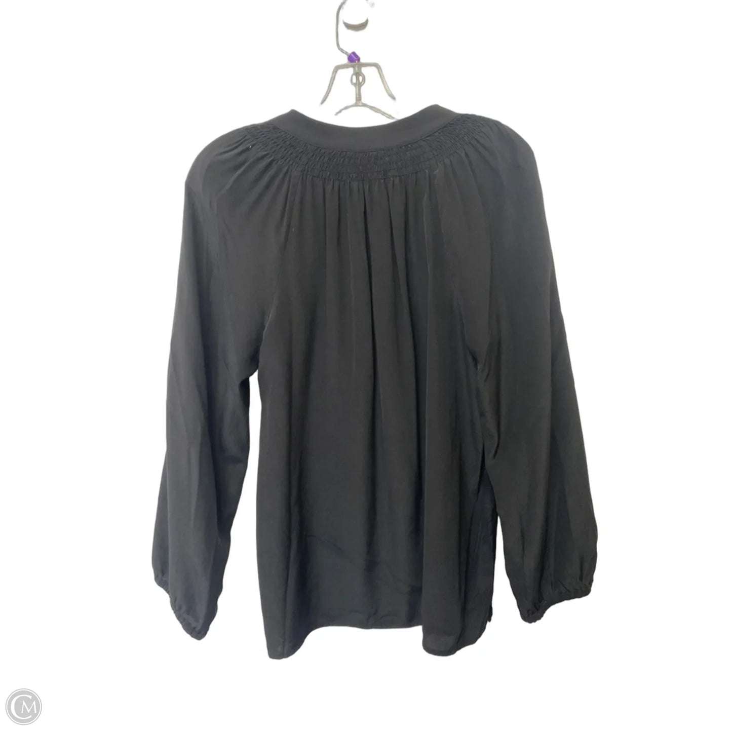 Top Long Sleeve Designer By Lilly Pulitzer In Black, Size: M