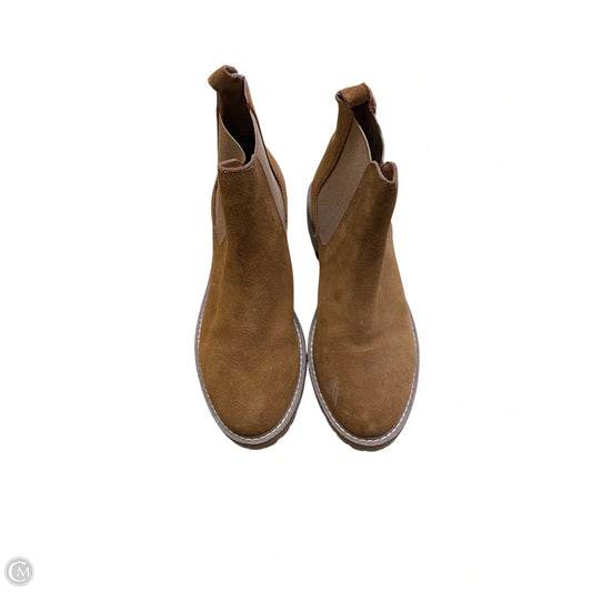 Boots Ankle Flats By Steve Madden In Tan, Size: 8