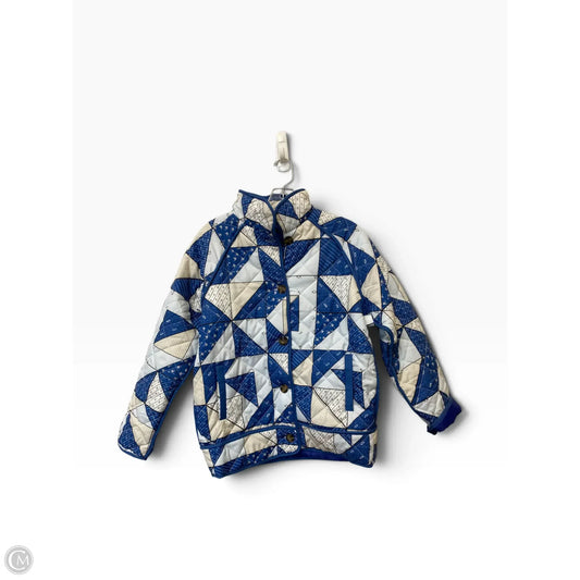 Jacket Puffer & Quilted By Sunday Up In Blue, Size: M