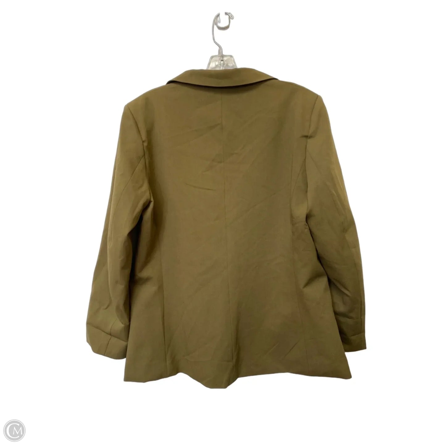 Blazer By Clothes Mentor In Green, Size: Xl