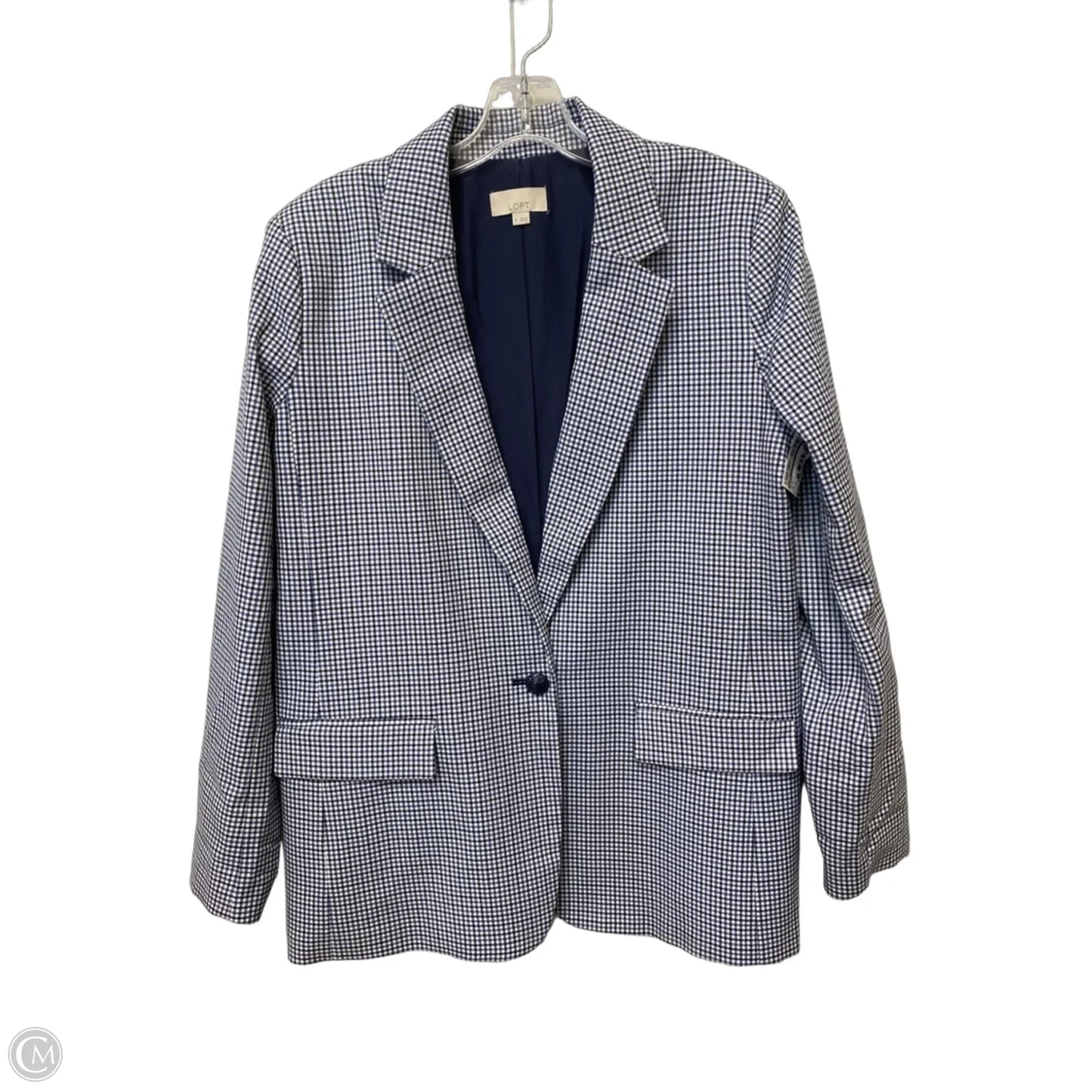Blazer By Loft In Blue, Size: 8
