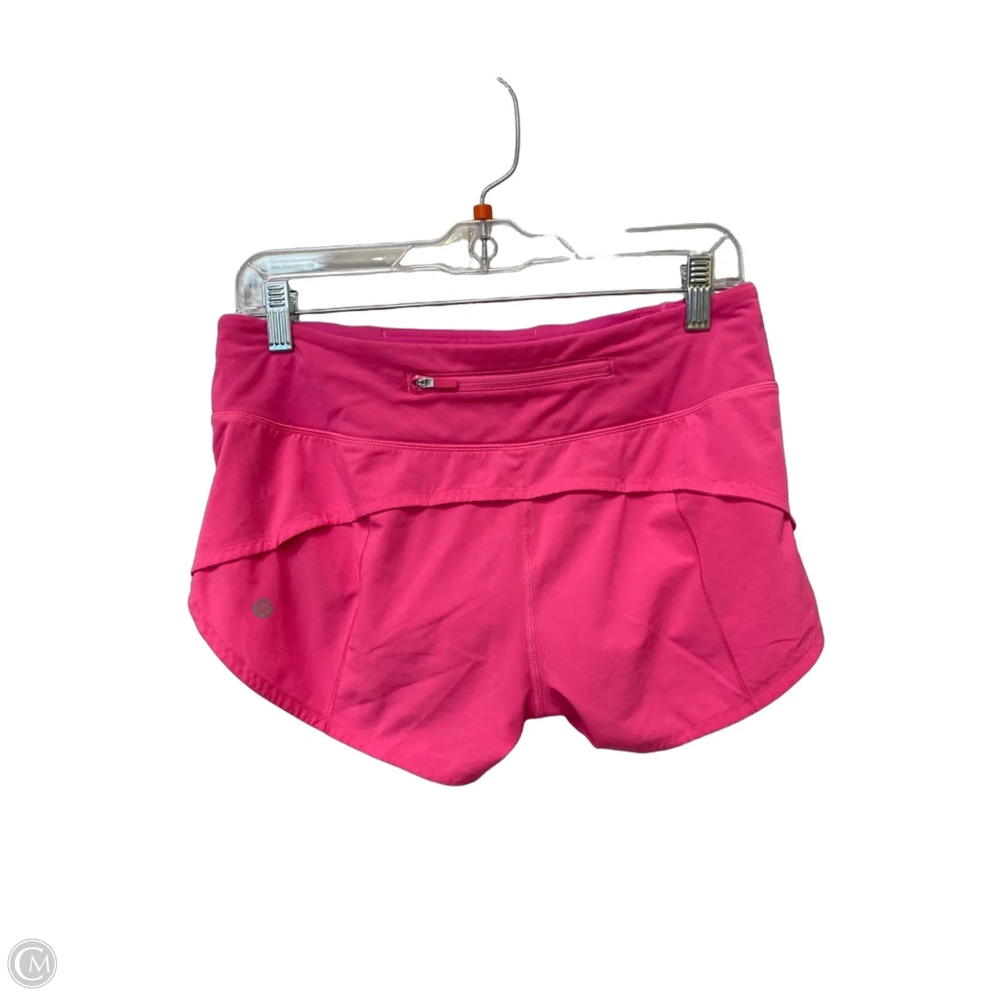 Athletic Shorts By Lululemon In Pink, Size: 6