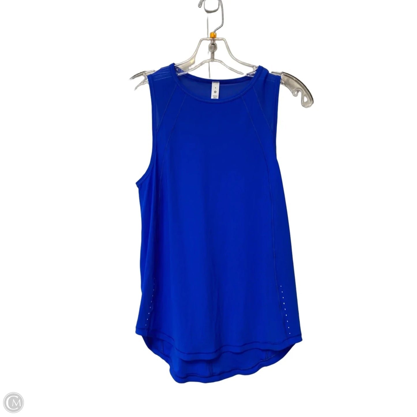 Athletic Tank Top By Lululemon In Blue, Size: 4