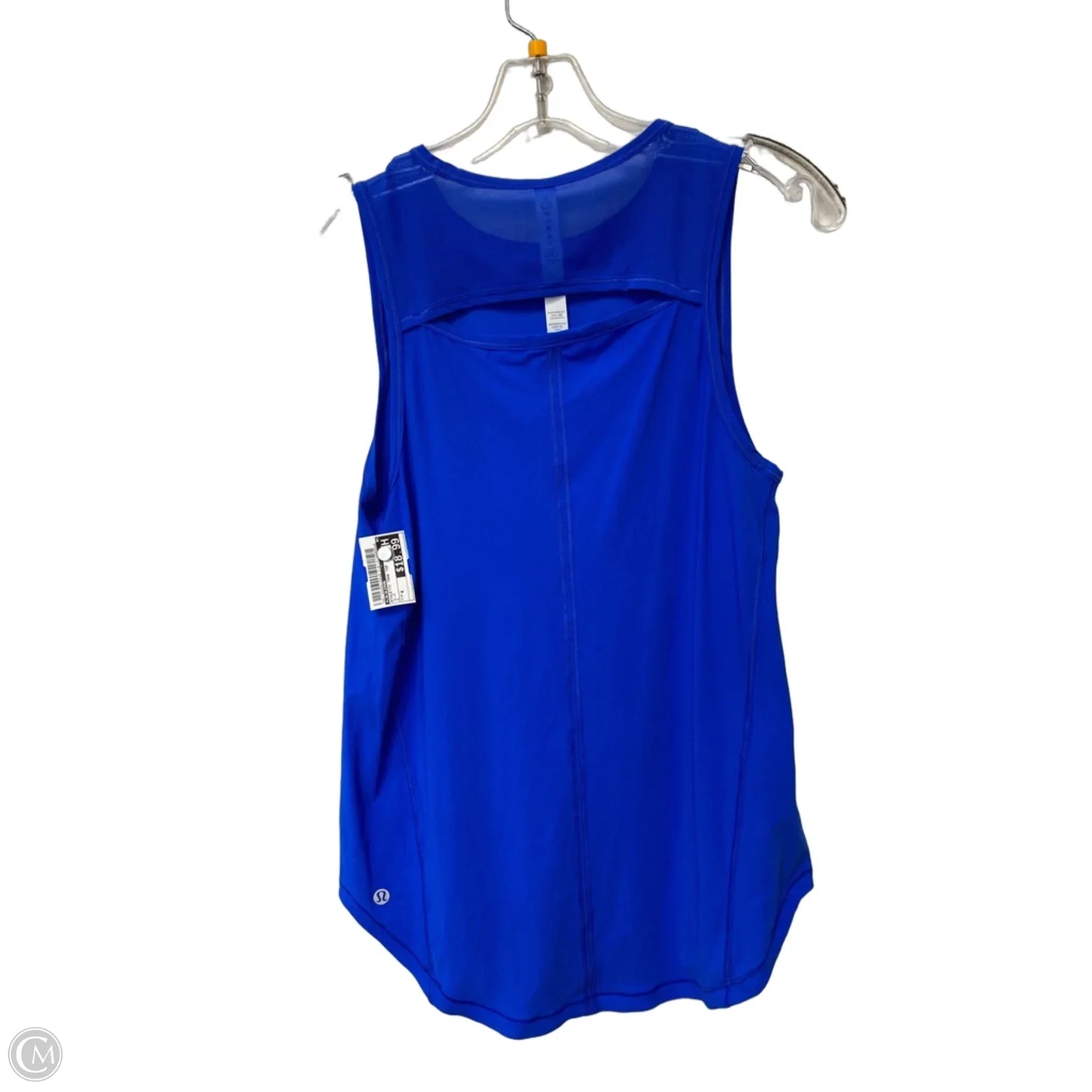 Athletic Tank Top By Lululemon In Blue, Size: 4