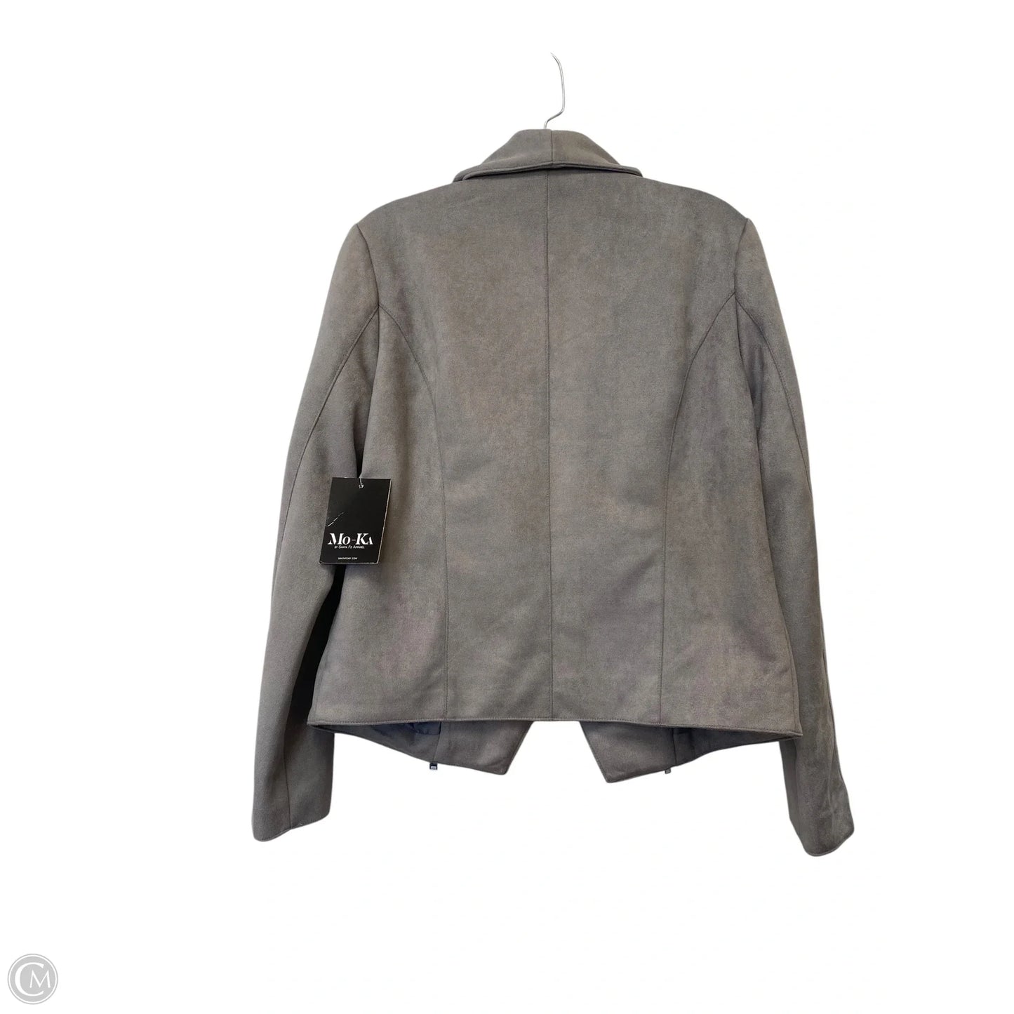 Blazer By Clothes Mentor In Grey, Size: S