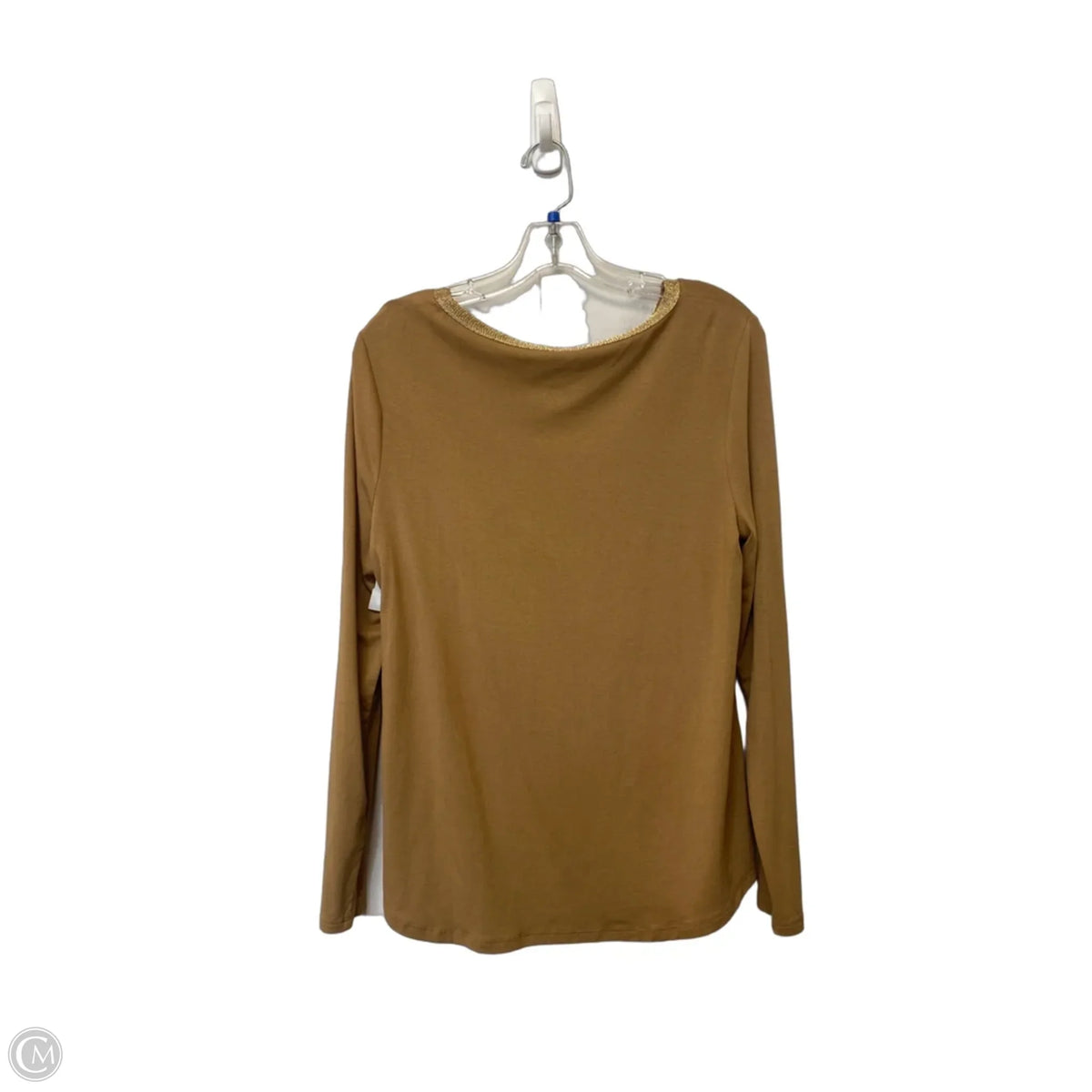Top Long Sleeve By Chicos In Brown, Size: S