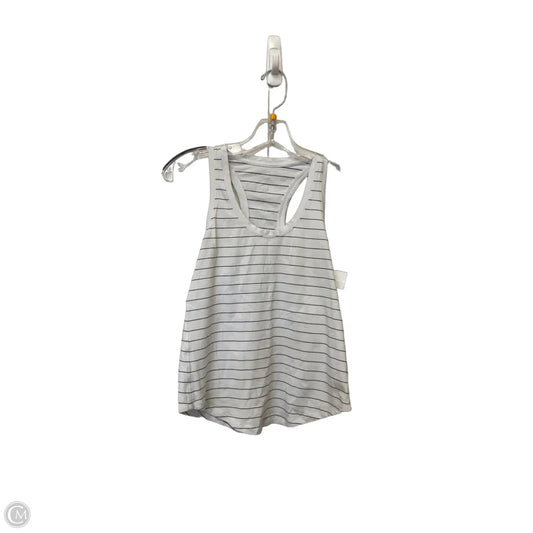 Athletic Tank Top By Lululemon In White, Size: S