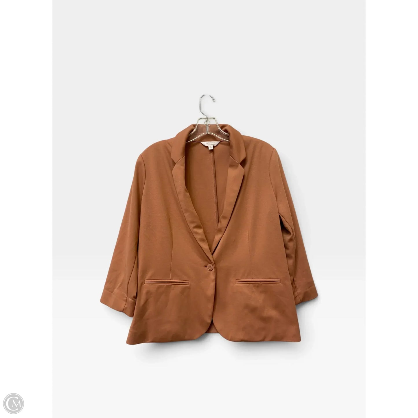 Blazer By Clothes Mentor In Orange, Size: L
