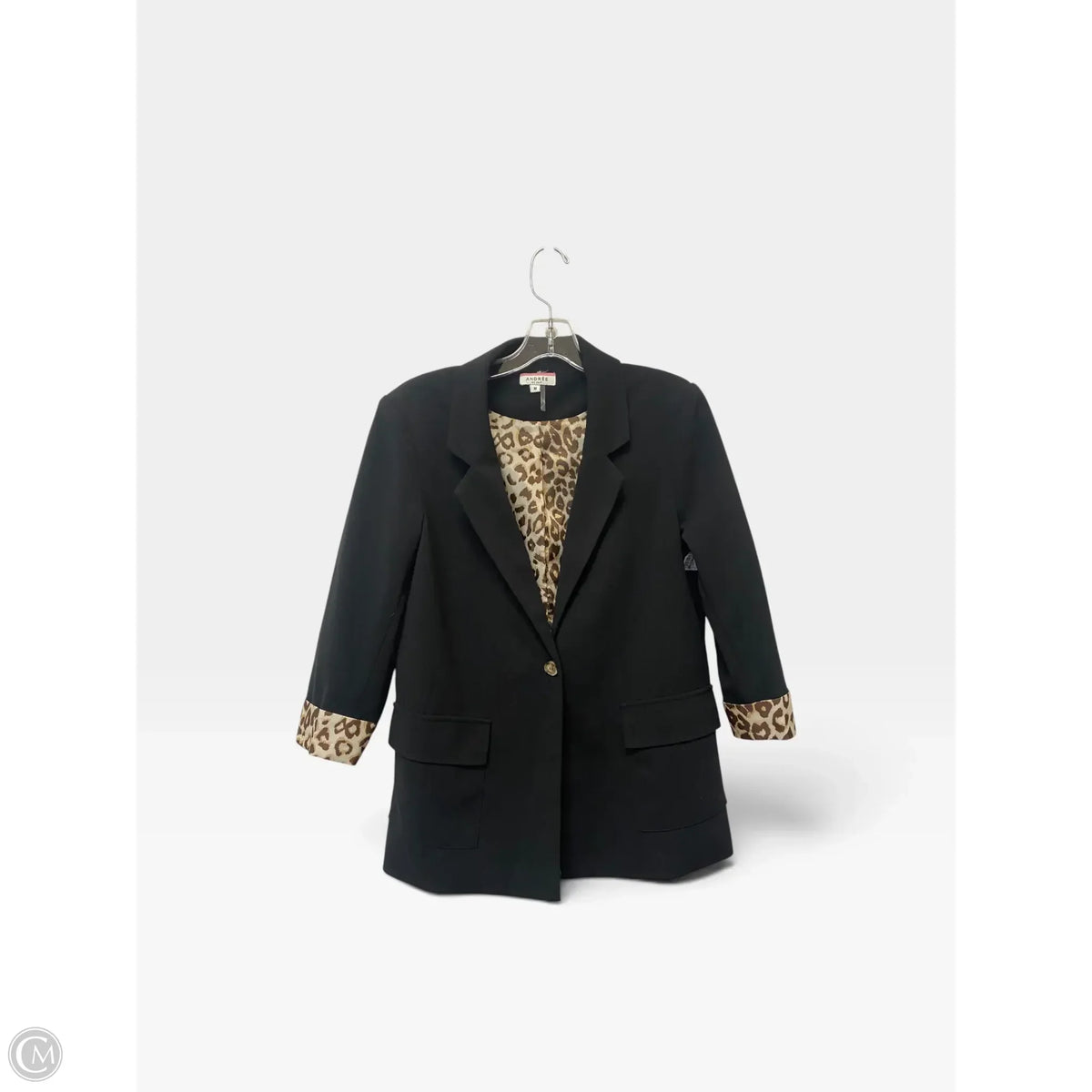 Blazer By Andree By Unit In Black, Size: M