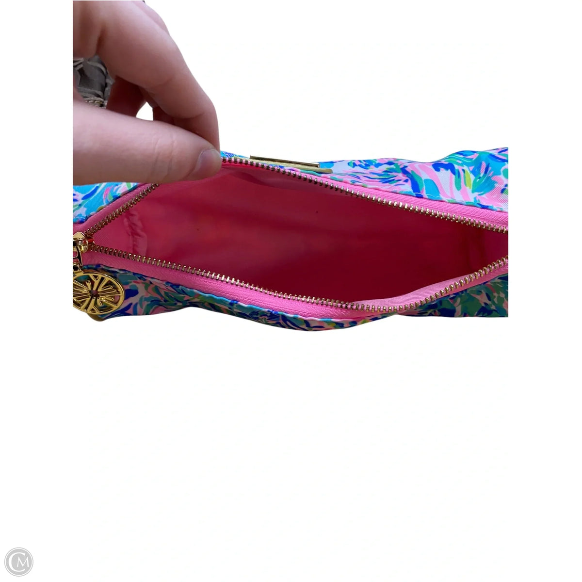 Makeup Bag Designer By Lilly Pulitzer, Size: Small