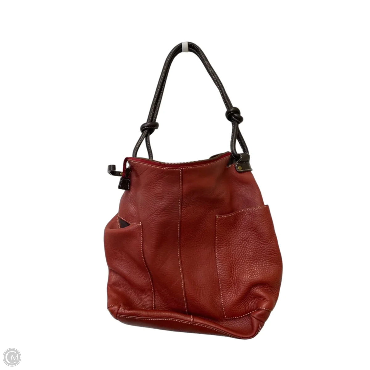 Handbag Leather By Sundance, Size: Medium