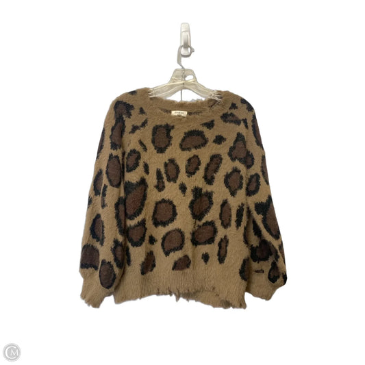 Sweater By Umgee In Animal Print, Size: S