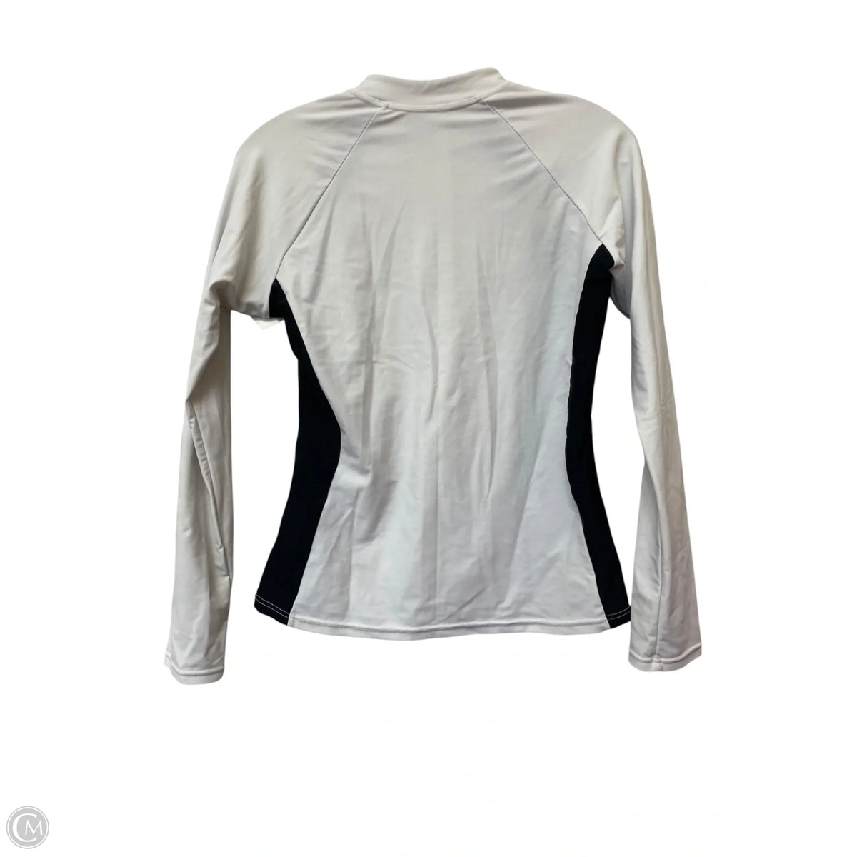 Athletic Jacket By Clothes Mentor In White, Size: S