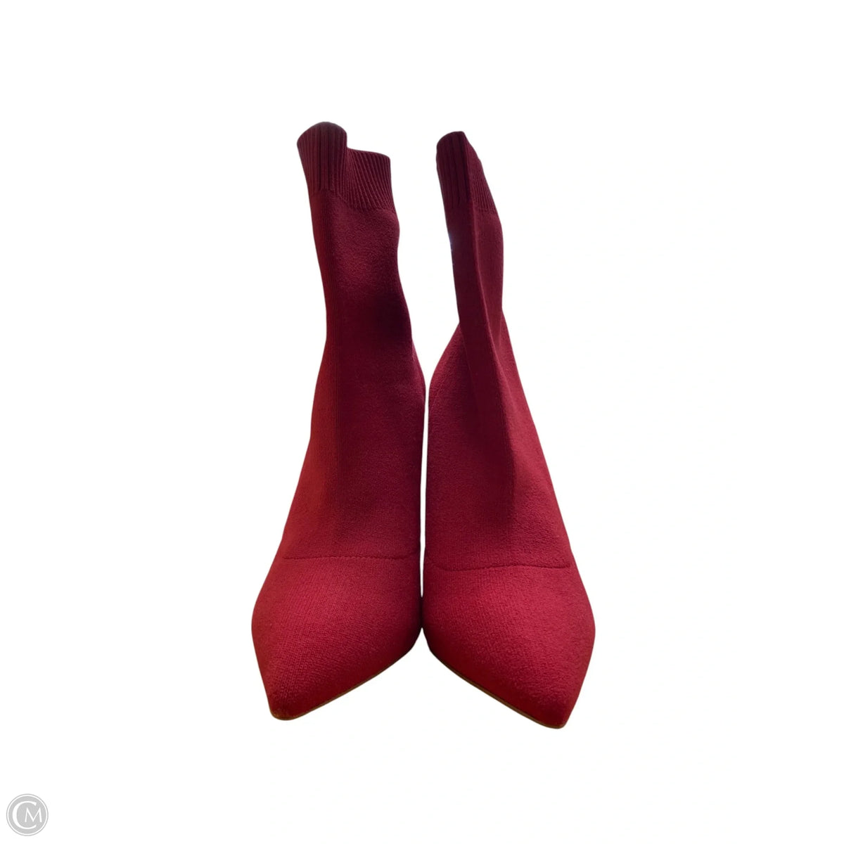 Boots Ankle Heels By Aldo In Red, Size: 8.5