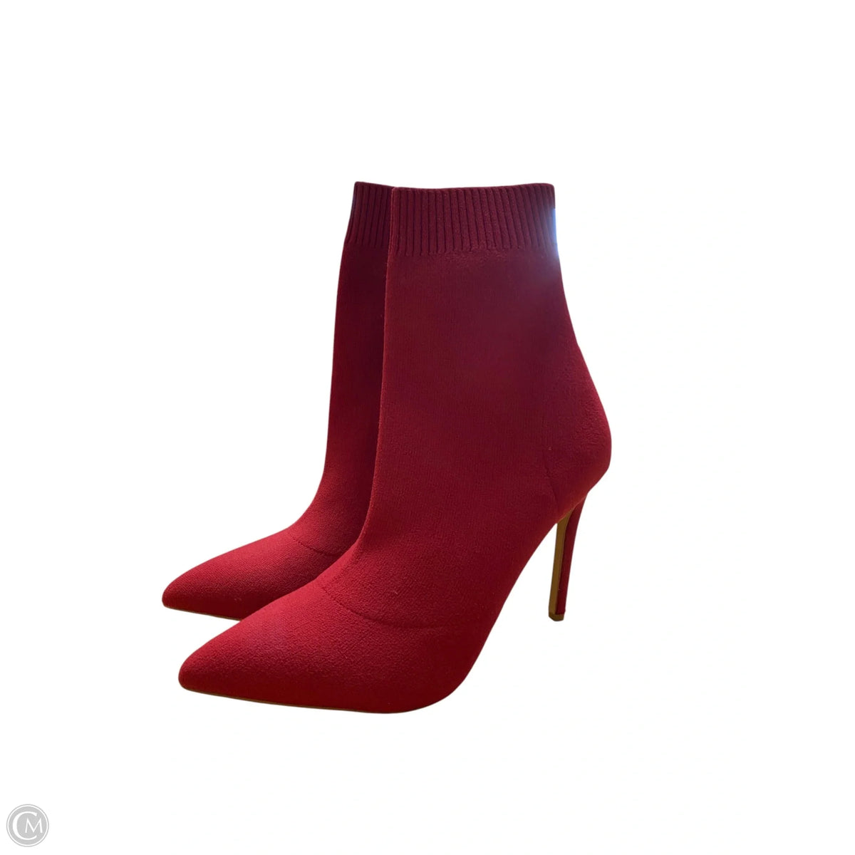 Boots Ankle Heels By Aldo In Red, Size: 8.5