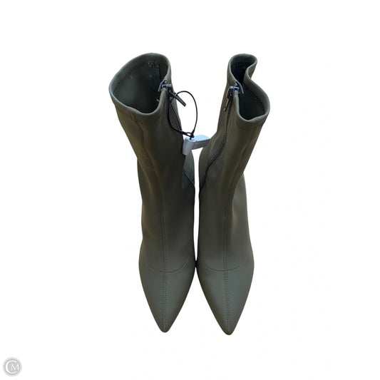 Boots Ankle Heels By Aldo In Green, Size: 9